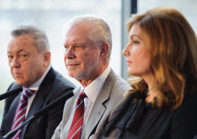 David Gold, David Sullivan and Darren Brady