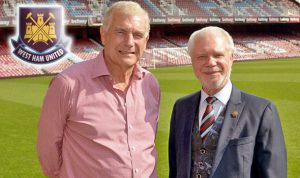David Gold and Trevor Brooking