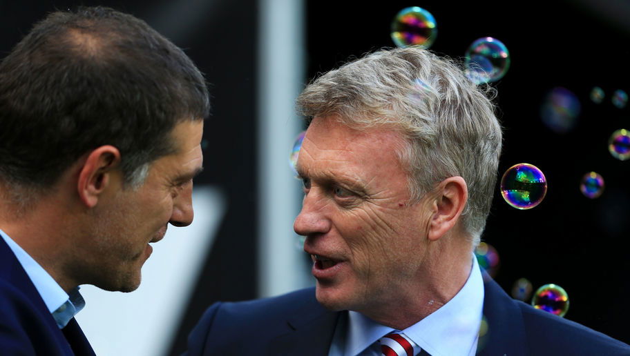 Slaven Bilic and David Moyes