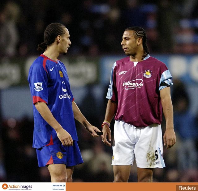Anton Ferdinand and Rio Ferdinand
