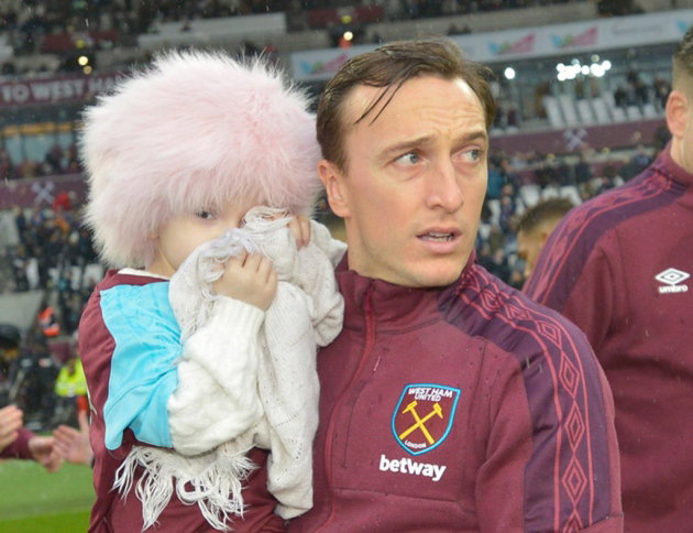 Mark Noble and Isla Caton
