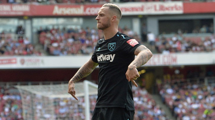 Marko Arnautovic vs Arsenal