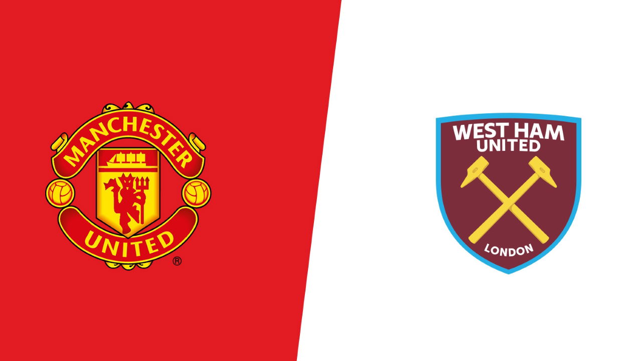 Manchester United vs West Ham Crests