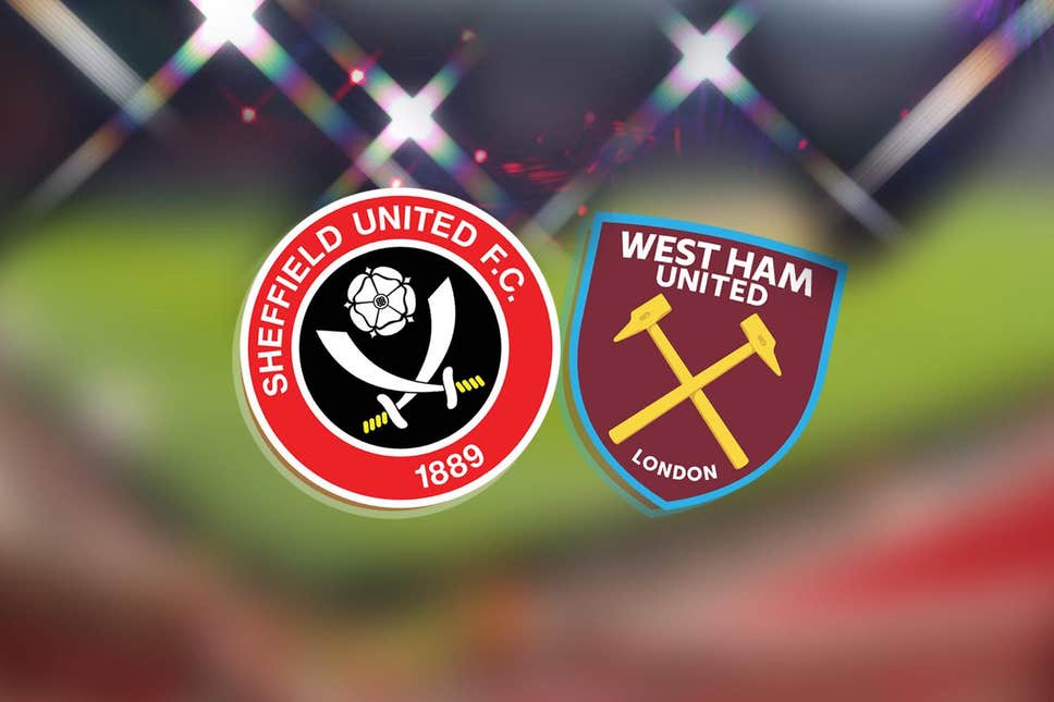 Sheffield United vs West Ham Crests