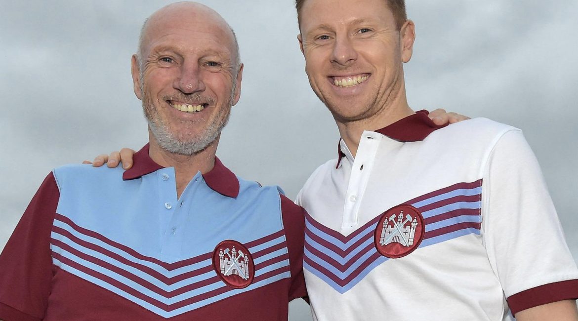 Alvin Martin with son David Martin