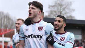 Declan Rice and Said Benrama