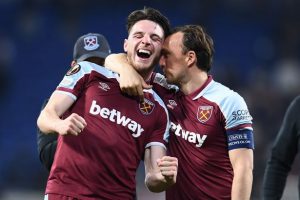 Declan Rice and Mark Noble